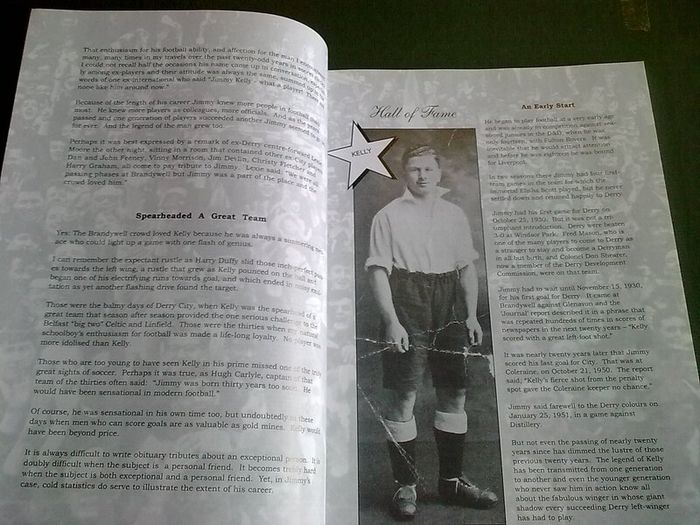 Eddie Mahon's Derry City Ireland Irish Sport