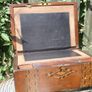 Antique 1800's Portable Writers Desk L-11,4" W-8" H5,3" Image 6