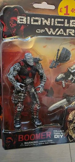 "Bionicle of War" Boomer action figure