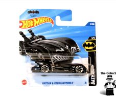 Hot Wheels Batman & Robin Batmobile Diecast Car Brand New Sealed