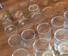 27x Glass Jars