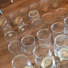 27x Glass Jars