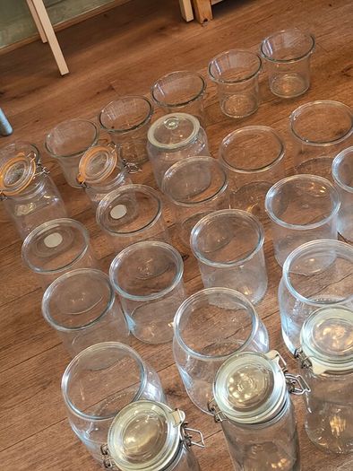 27x Glass Jars
