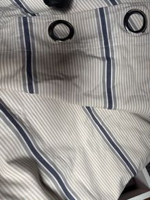 Lined curtains