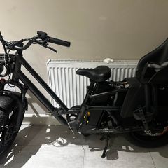 Fidoo T2 ecargo bike with child seat