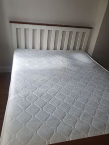 King Size Bed frame and mattress