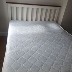 King Size Bed frame and mattress