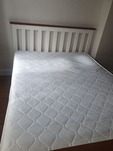 King Size Bed frame and mattress