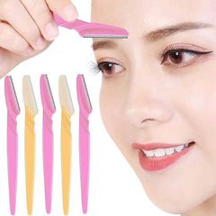 3/10Pcs Eyebrow Razor Eyebrow Trimmer Women Face Razor Hair Remover Eye Brow Shaver Blades for Cosmetic Beauty Makeup Tools