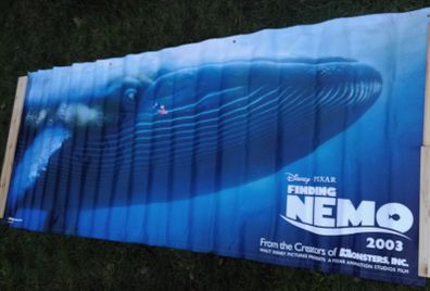 Finding Nemo - Whale Vinyl Banner