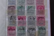 A nice collection of overprinted Stamps from India and Indian States