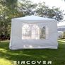 Gazebo Canopy  Party Tent  3m x 9m White Image 3