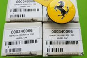 4x Genuine Ferrari wheel center caps 000340066