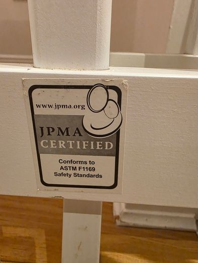 sleigh-style  baby crib and changing table