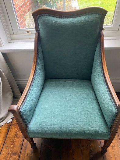 Restored Edwardian Sofa & 2 armchairs