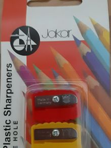 Two Plastic Pencil Sharpeners