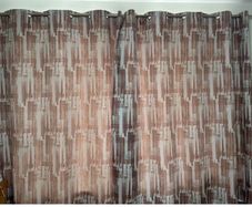 90 x 90 Curtains with 2 matching cushions