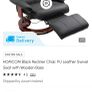 HOMCOM Recliner chair Image 2