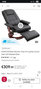 HOMCOM Recliner chair