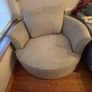 Luxury Vobe Swivel Cuddle Chair  Cost 1,750 New Image 3