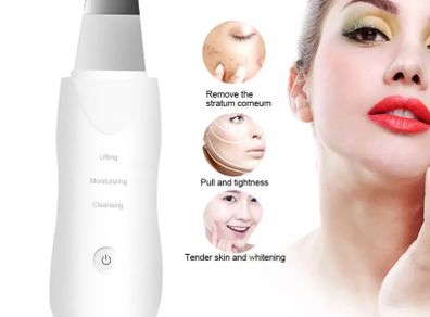 Portable Ultrasonic Facial Skin Scrubber