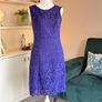 Red Chilli Purple Sleeveless Dress - Size UK 10 Image 5