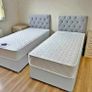Single bed set (bed with headboard and mattress) Image 7