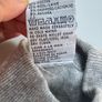 Ladies short sleeve turtleneck wool/cashmere Image 6