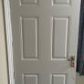 Timber white door Image 2