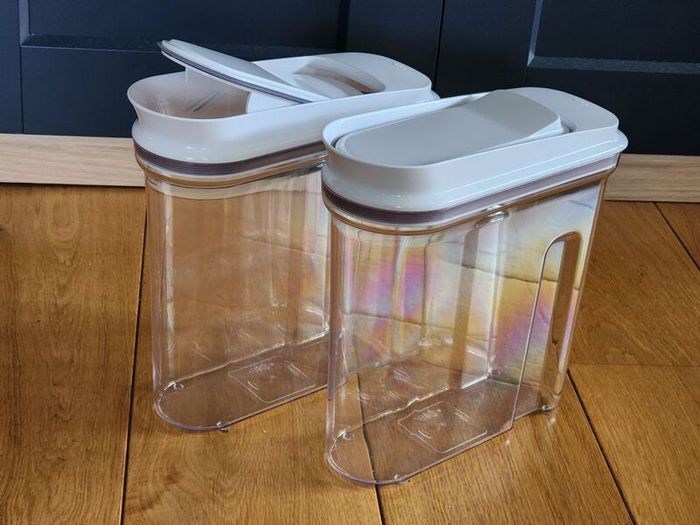 2 OXO Cereal / Pantry Storage - 3.4Q each