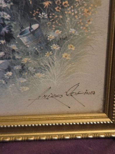 Pair of Andres Orpinas Framed prints
