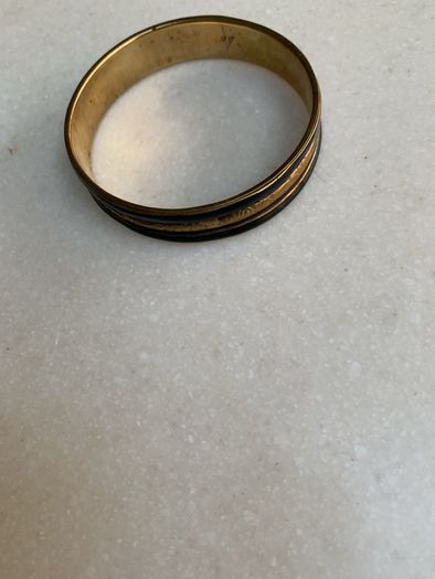 Brass 1970s bangle