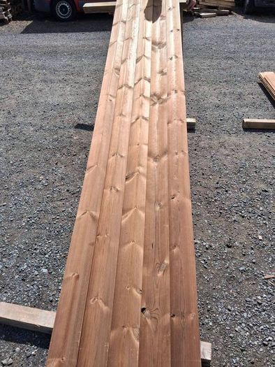 Pine Thermowood cladding T&G (33m2) left!