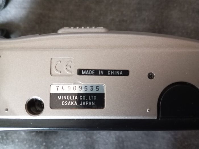 minolta AF big finder camera