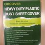 Plastic dust sheet 4m x 5m (13' x 16') Image 4