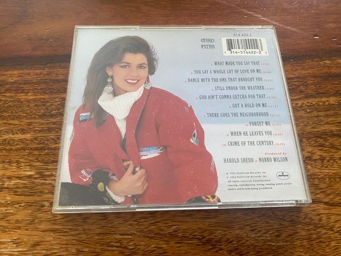 Shania Twain Self Titled CD