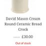 David Mason Ceramic Bread Bin Image 2