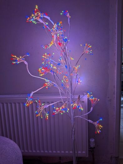 Free Multi coloured tree light