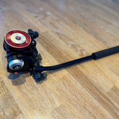 Manfrotto Fluid Head with Fluidity Stabilser MXHPRO