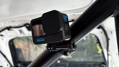 3D-PRINTED rollcage go-pro mount