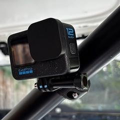 3D-PRINTED rollcage go-pro mount