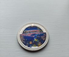 Republic of Palau 1993 1 Dollar Marine Life Protection