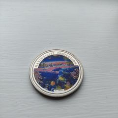 Republic of Palau 1993 1 Dollar Marine Life Protection