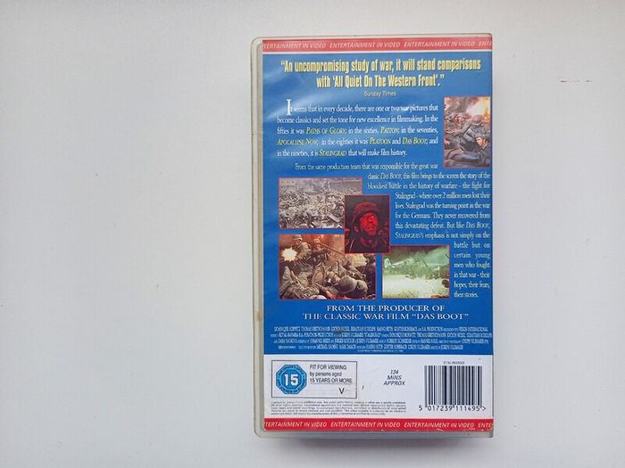 Stalingrad   War Movie   Vhs