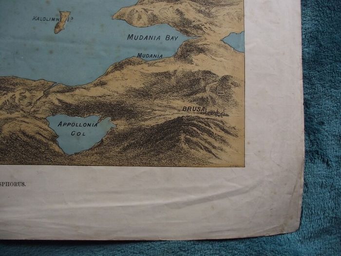Sea of Marmora - Positions of the British Fleet - Illustrated London News 1878