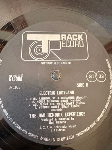 Jimi Hendrix Experience - Electric Ladyland (First Press / Controversial Cover)