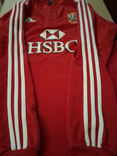 British And Irish Lions Jersey. Official Adidas Mens Home Jersey. Tour Of South Africa 2009. Authentic Original From 2009. Not A Modern Day Remake.