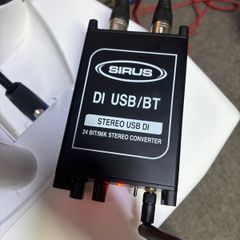 Sirus DI XLR  Bluetooth and USB