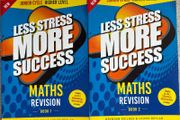 Less Stress More Success Math Book 1 &amp; 2 (Junior Cycle) New