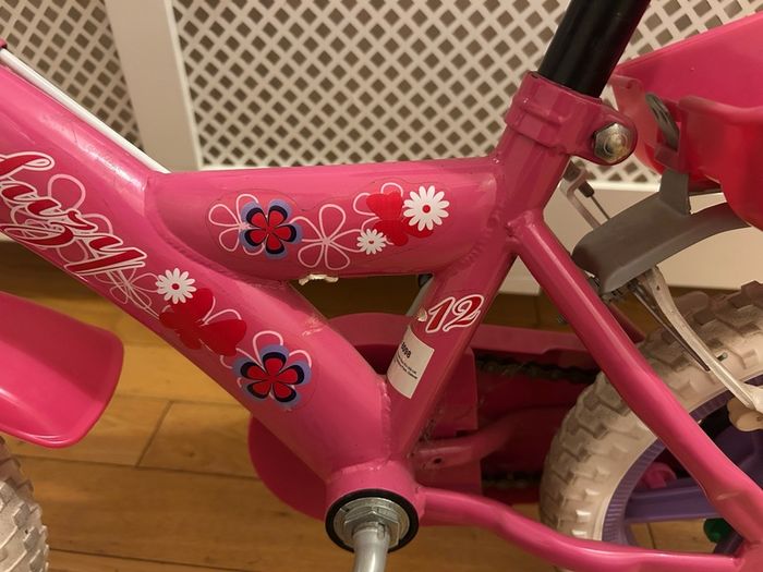 Girls Pink Suzy Bike - 12"